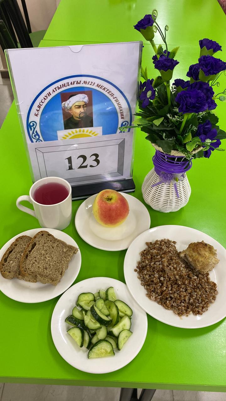 Ас мәзірі 4 апта 2 күн