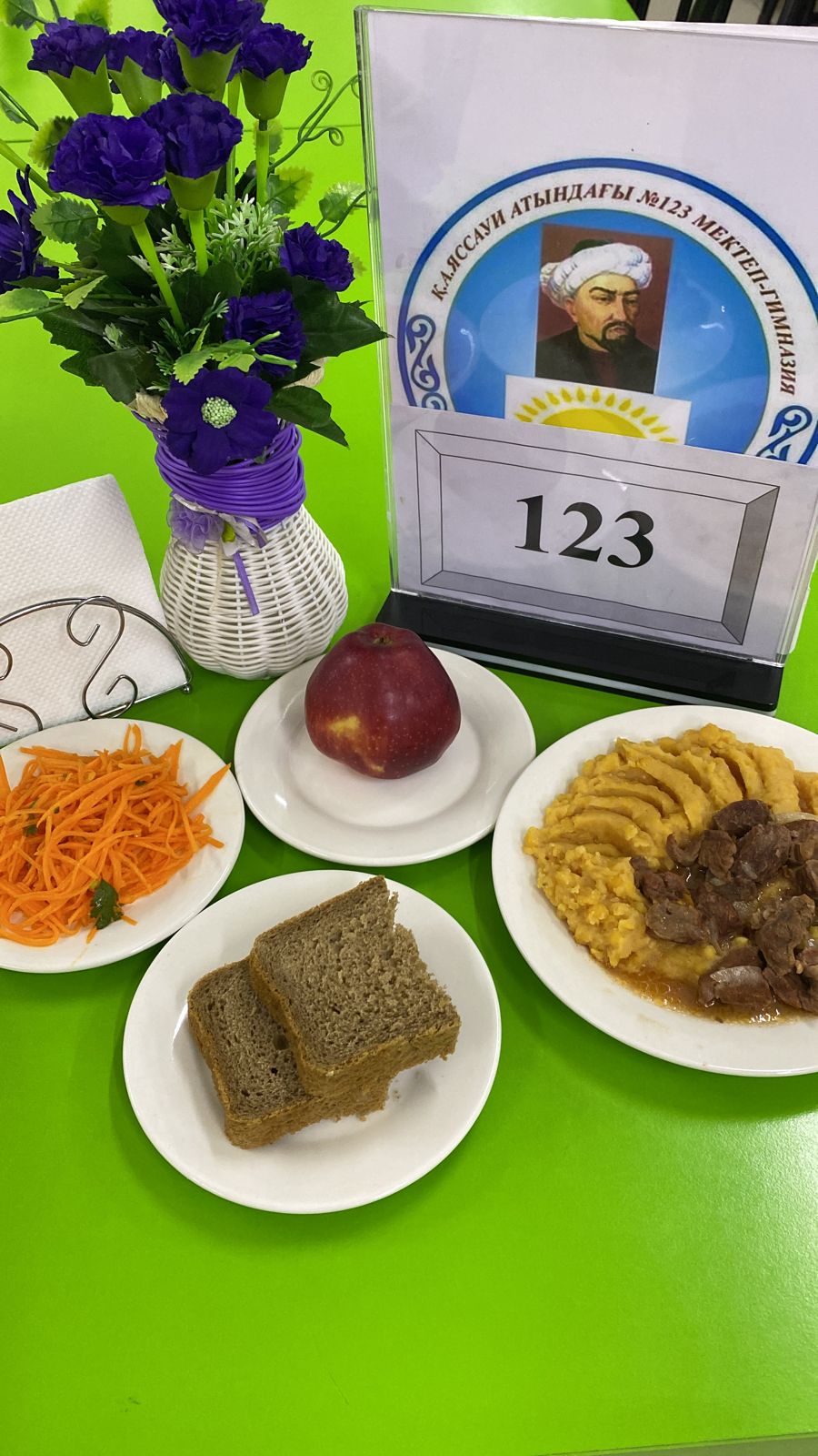 Ас мәзірі 3 апта 1 күн