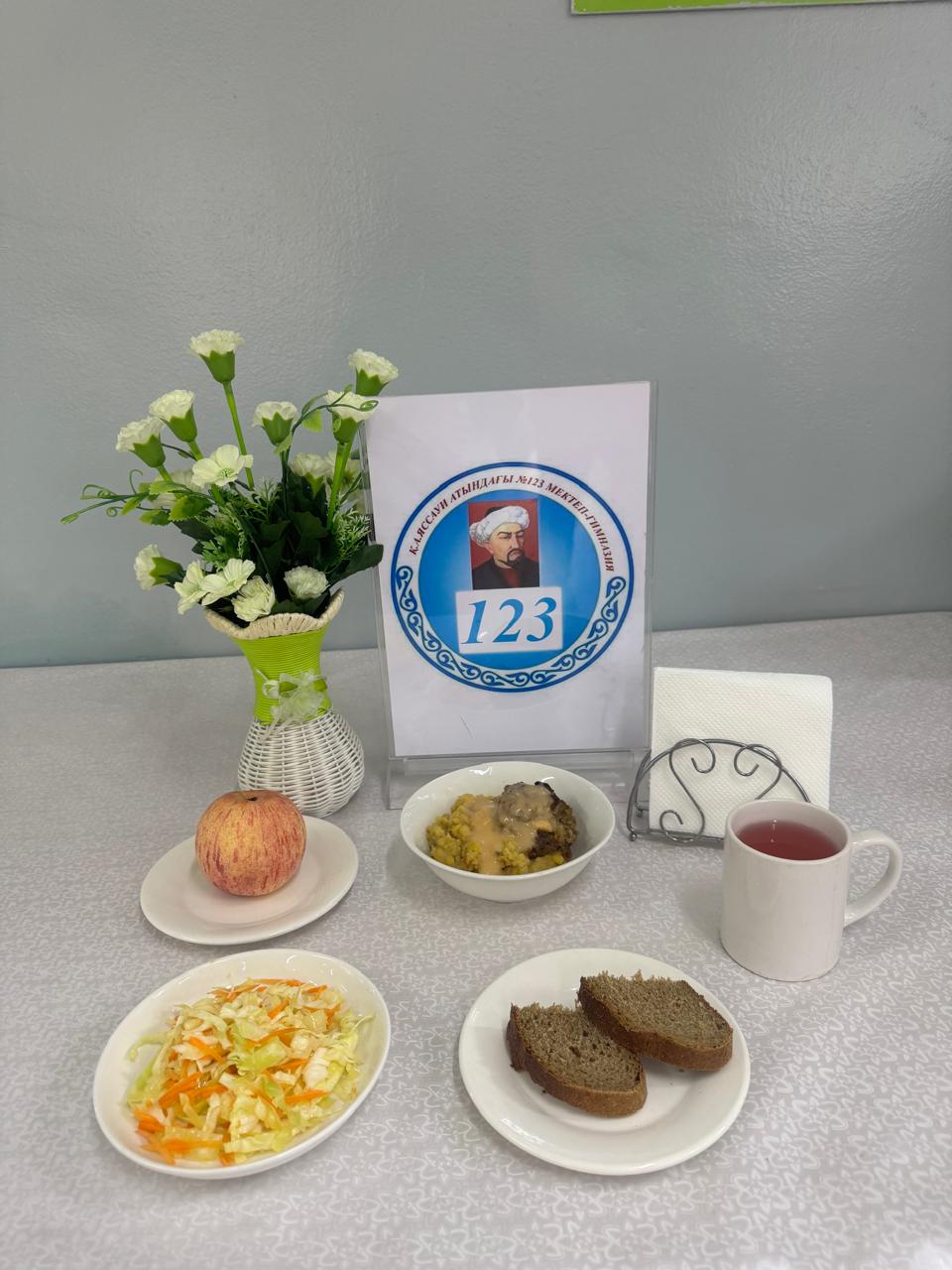 Ас мәзірі 3 апта 4 күн 23.01.2025